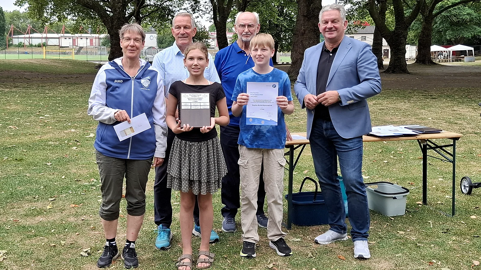 Sportabzeichen für das SOPHIE