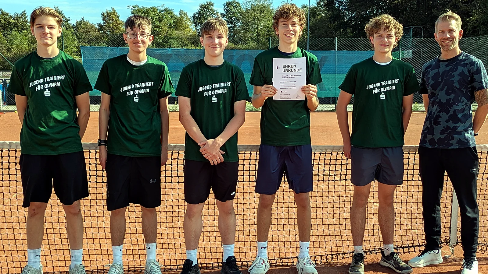Das SOPHIE ist Stadtmeister im Tennis