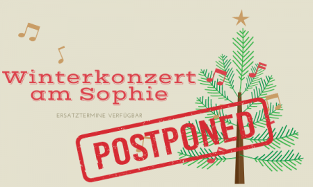 Verschiebung des Winterkonzerts