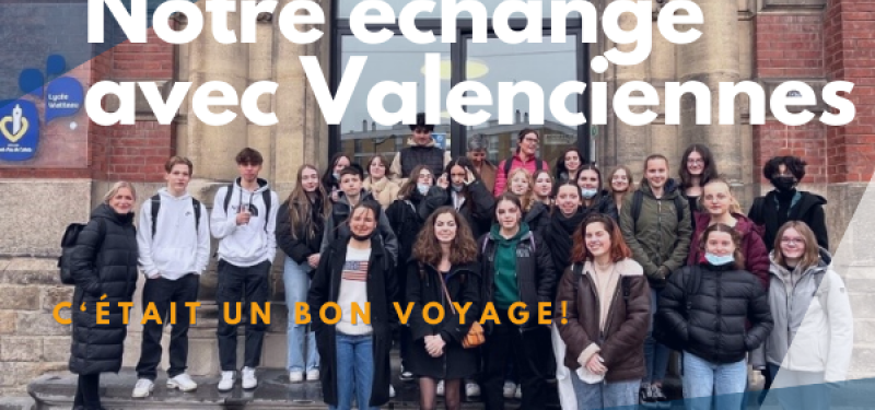 Notre echange avec Valenciennes