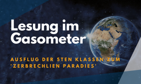 Lesung im Gasometer