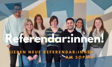 Sieben neue Referendar­:innen am Sophie!