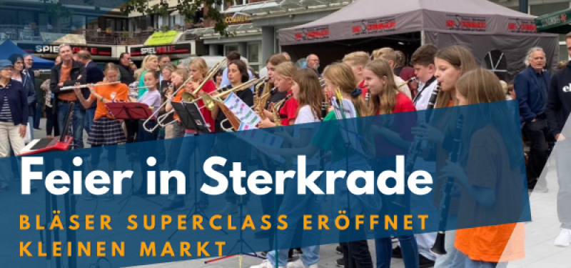 Eröffnungsfeier des kleinen Markts
