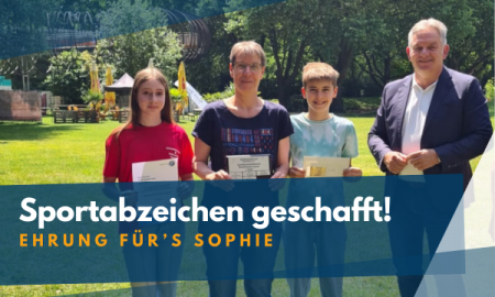 Sportabzeichen für's SOPHIE