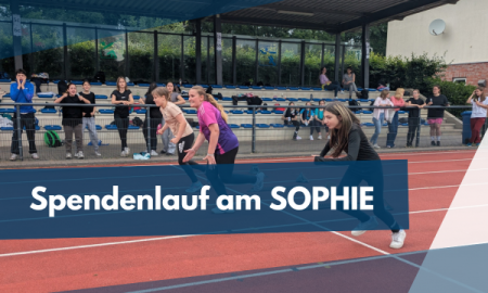 Spendenlauf am SOPHIE