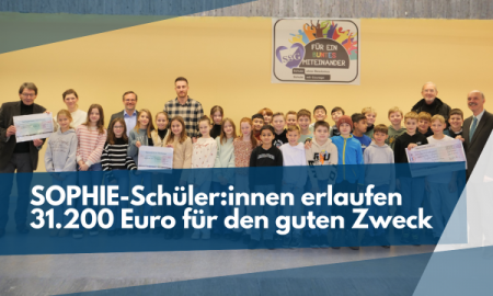 Spendenübergabe vom SOPHIE